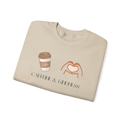 Sip, Smile, Shine – The Caffeine & Kindness Sweater