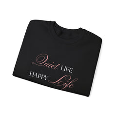 Less Noise, More Joy – The Quiet Life, Happy Life Sweater 2