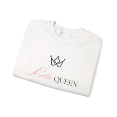 Caffeine With a Crown – The Latte Queen Sweater