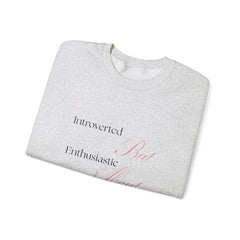 Quiet Life, Loud Snacks – The Introverted but Enthusiastic About Snacks Sweater