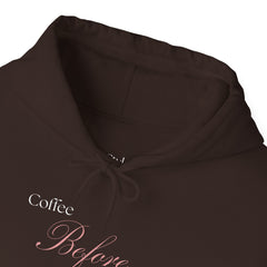 Caffeine First, Talk Later – The Coffee Before Convo Hoodie