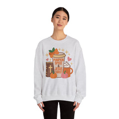 The Pumpkin Spice & Jesus Light Sweater