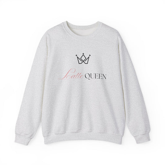 Caffeine With a Crown – The Latte Queen Sweater