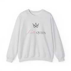 Caffeine With a Crown – The Latte Queen Sweater