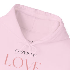 Comfort Speaks Volumes – The Cozy Is My Love Language Hoodie 3