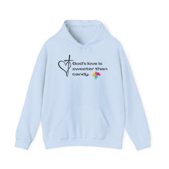 The God's Love is Sweeter Than Candy Hoodie 2